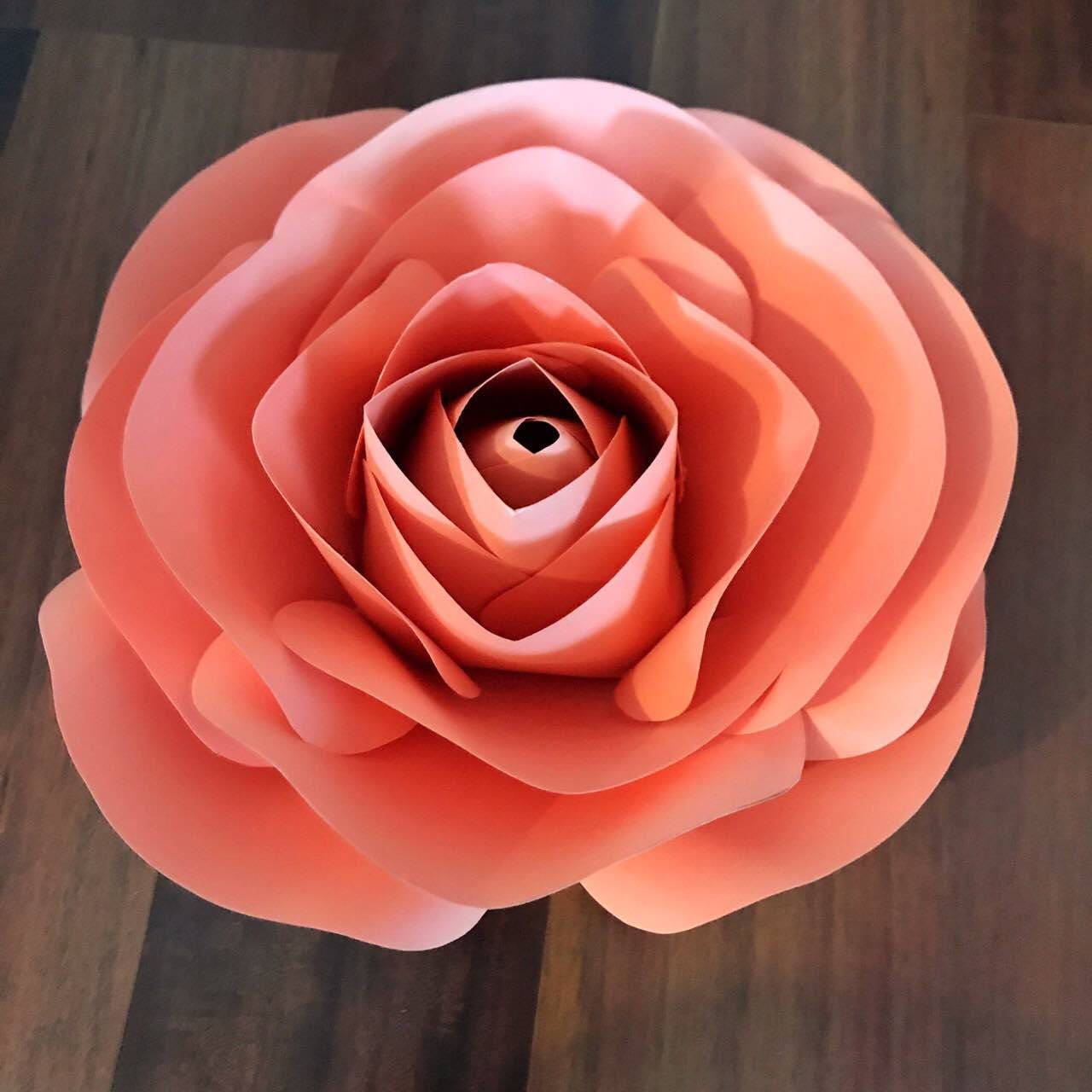 Free Free 326 Flower Svg Cricut Rose Cricut Flower Template SVG PNG EPS DXF File