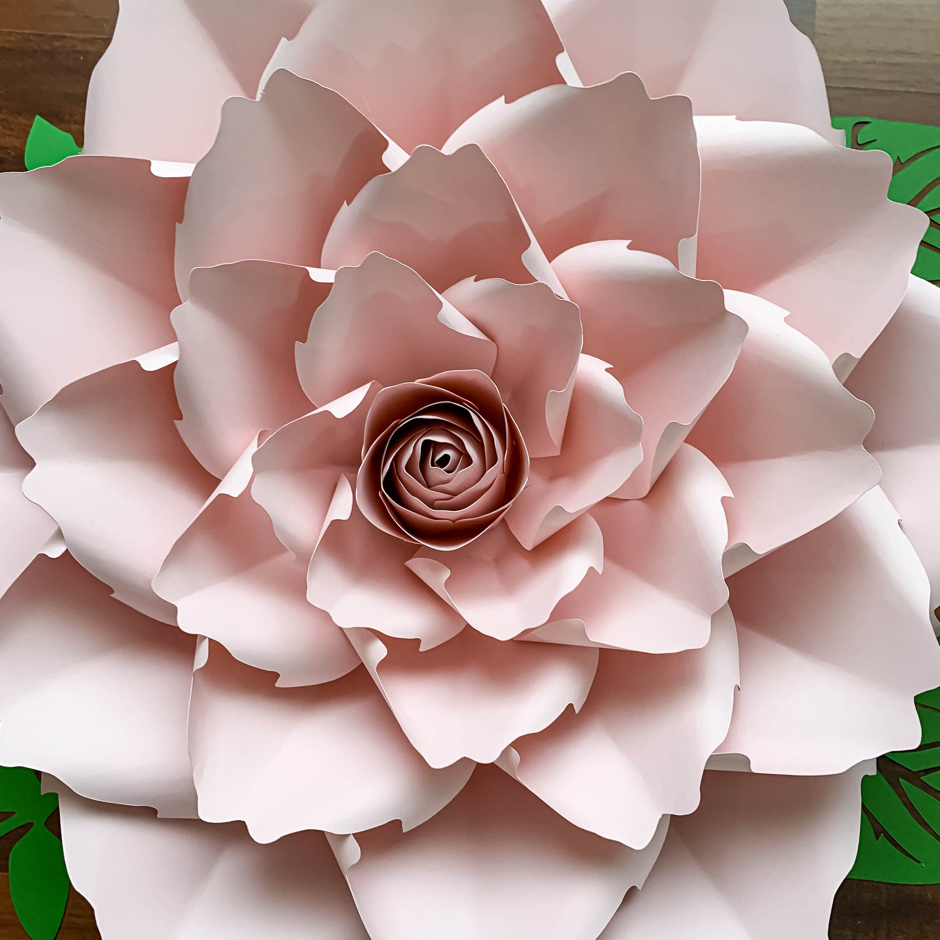 pdf paper flowers petal 140 paper flower template digital printable instant download spiky paper rose for wedding decor and events