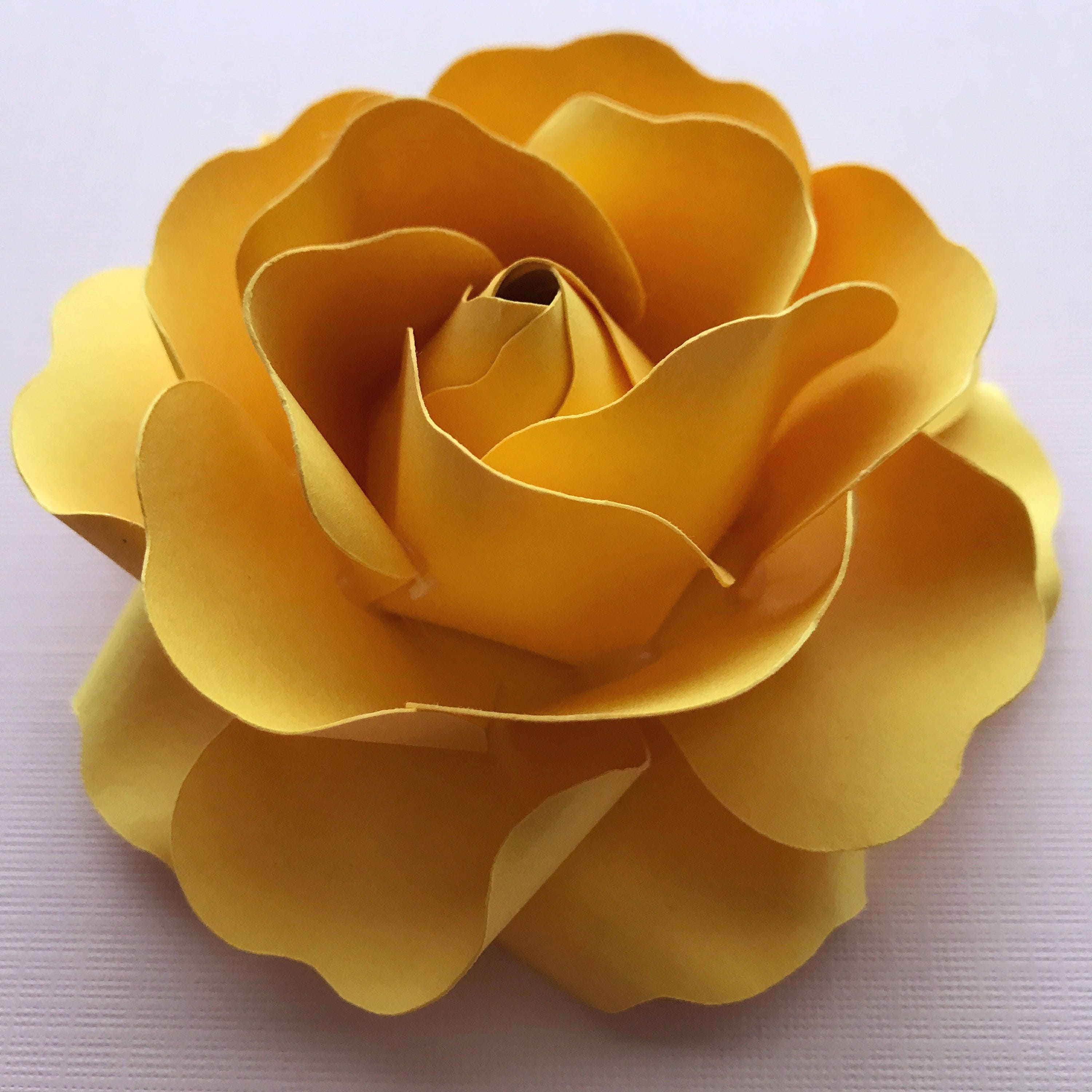 Paper Flowers PDF Tiny Rose 1 Paper Flower 6 Different Etsy