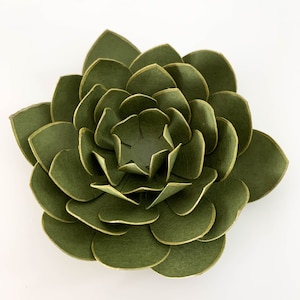 PDF Succulent Printable Paper Flowers Templates 3d and DIY Paper Flower ...