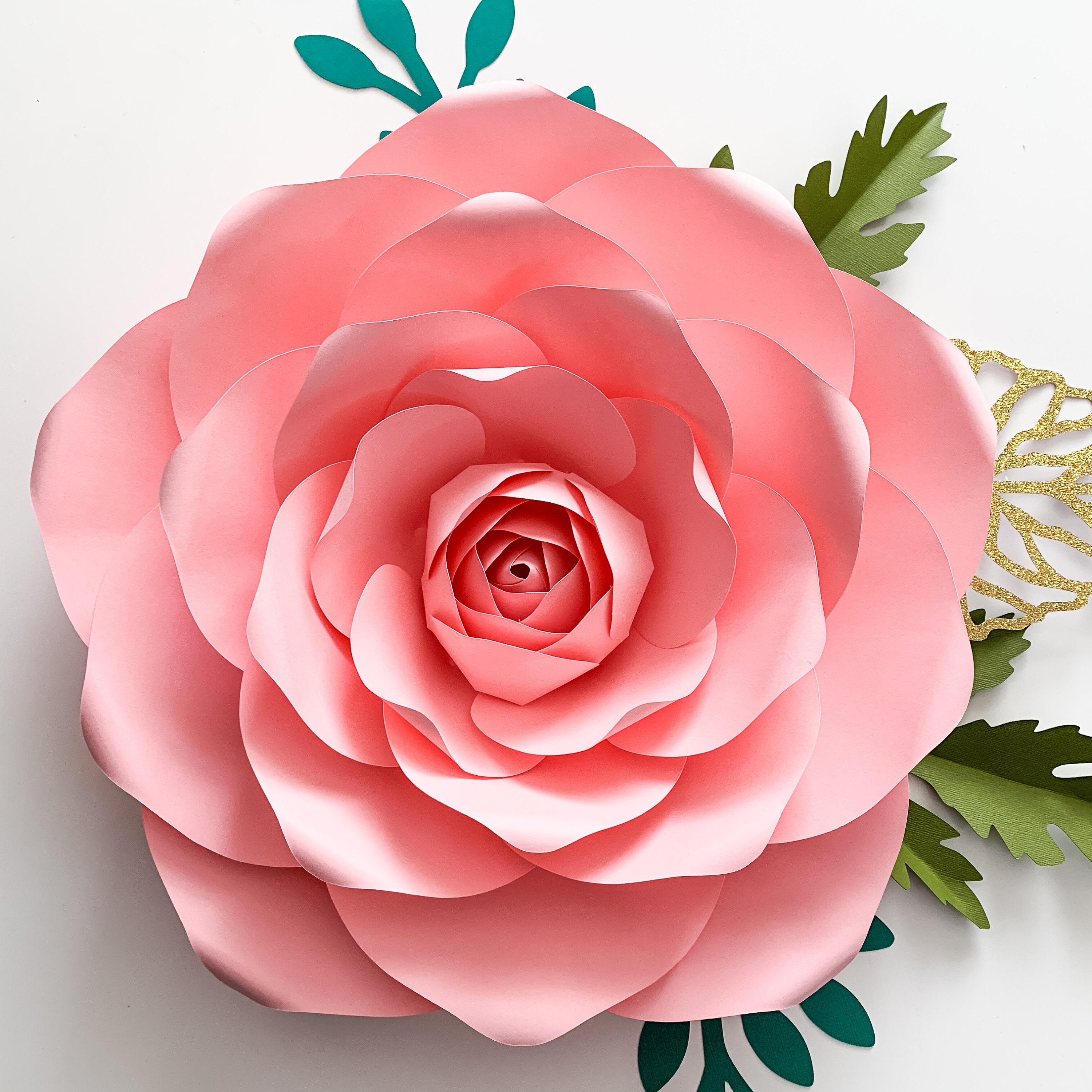 pdf petal 173 paper flowers template printable for trace