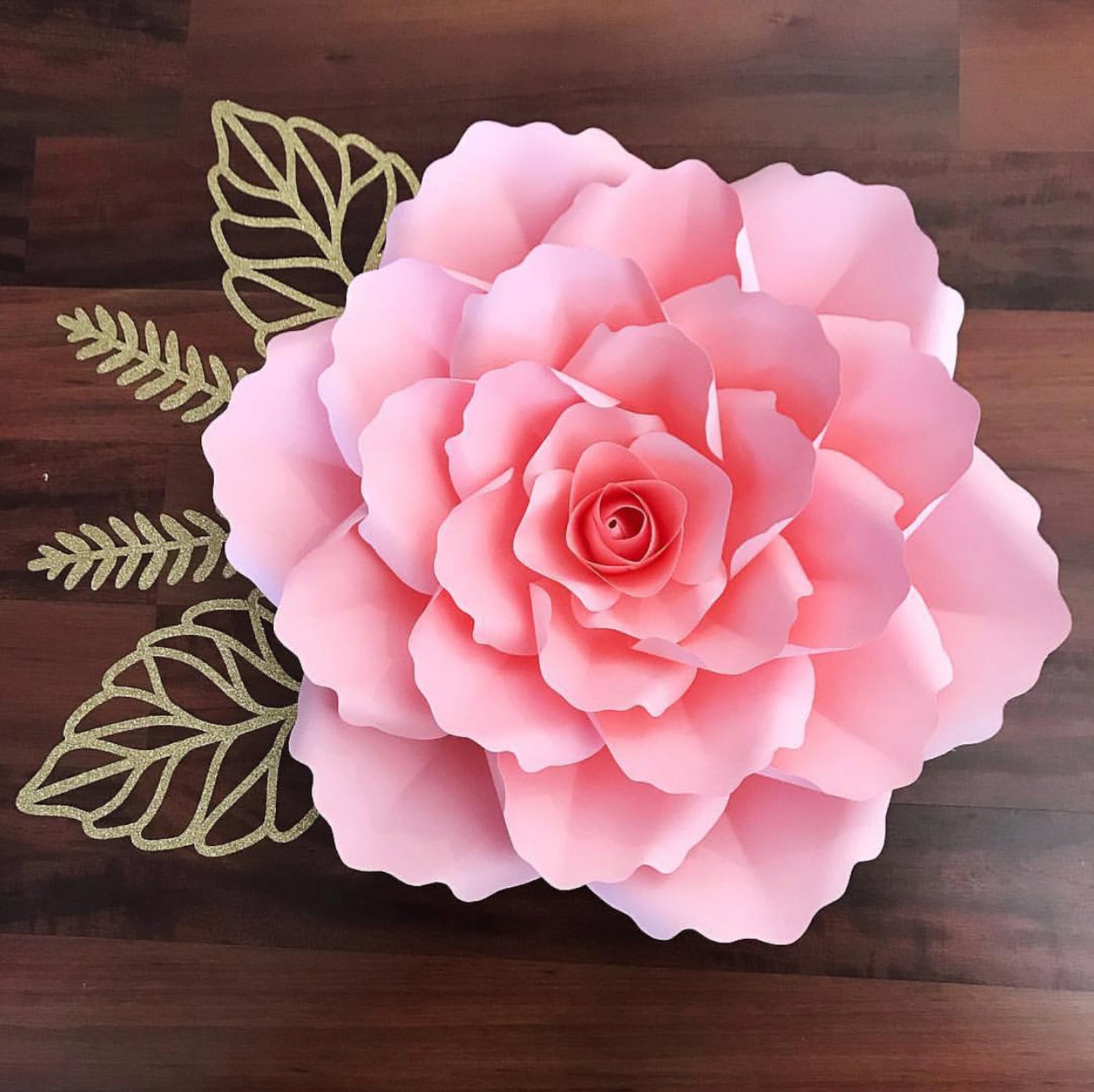 PDF PAPER FLOWERS Petal 99 Template With Rose Bud Make Etsy