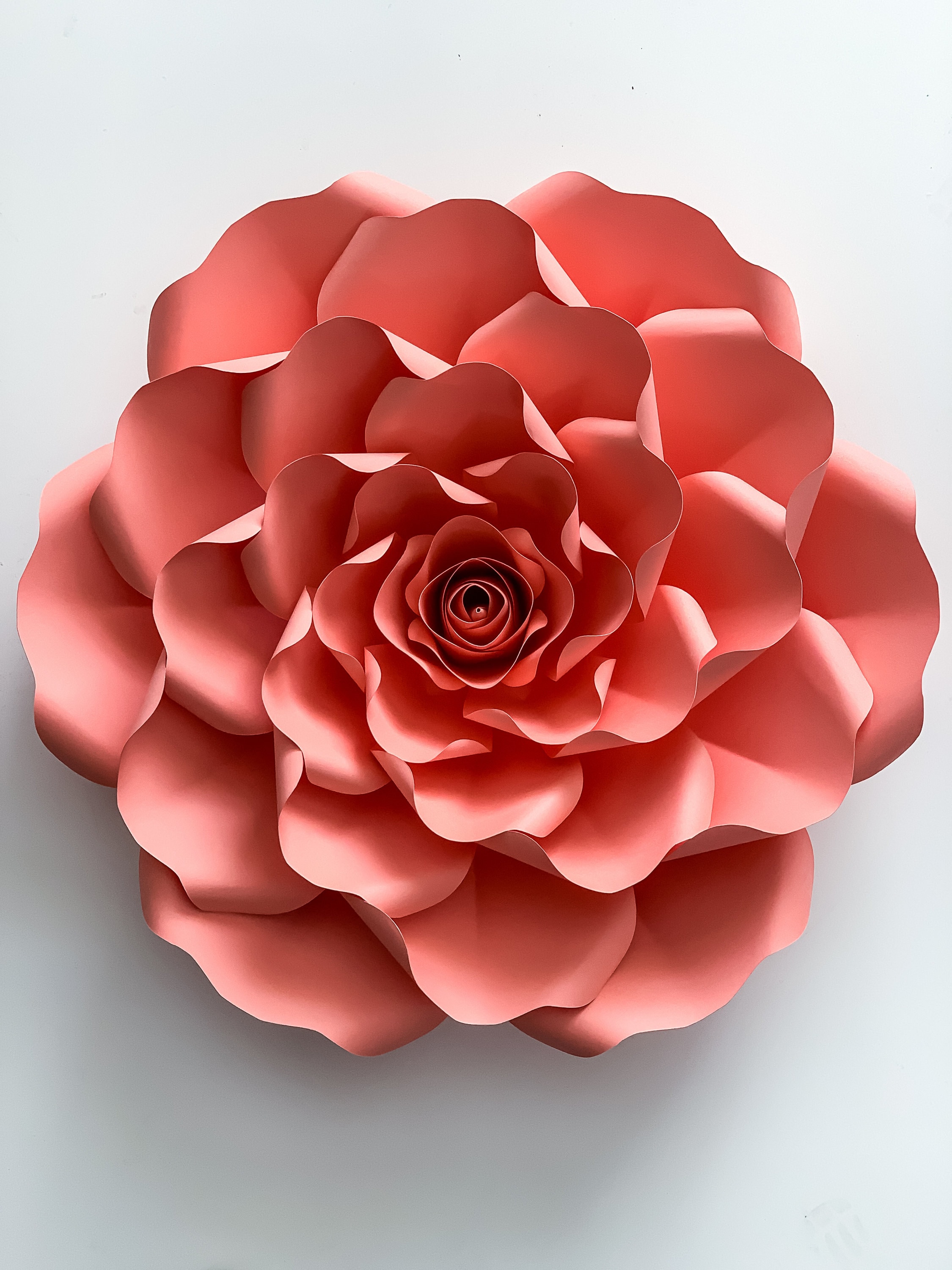 pdf petal 36 paper flowers template w rose bub center