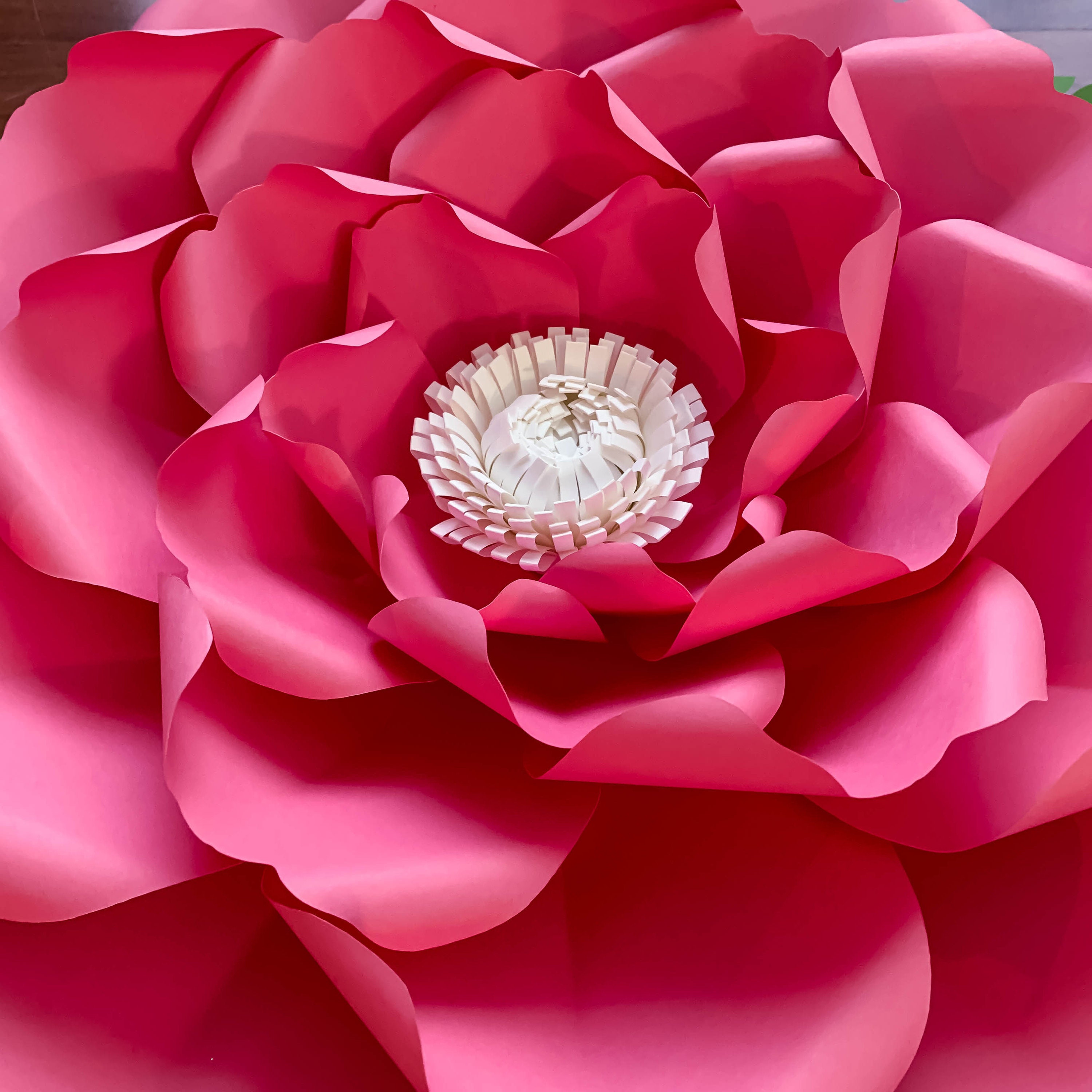 paper flowers pdf petal 30 printable pdf instant