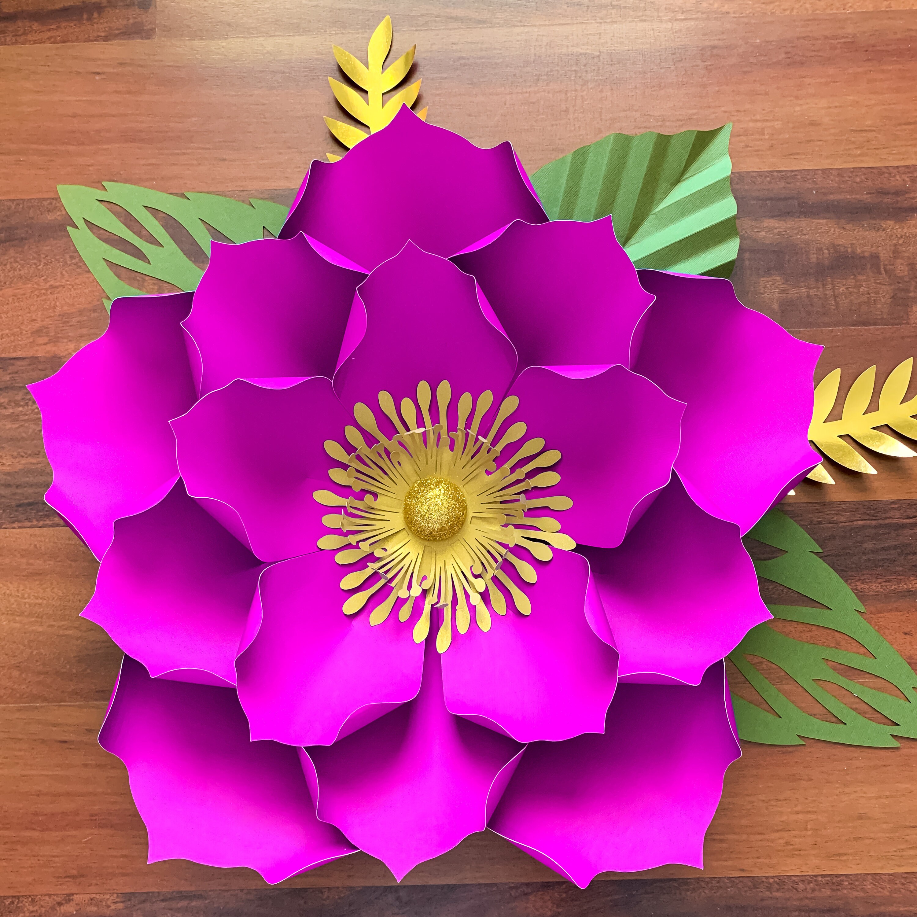 pdf petal 6 printable paper flowers template for trace and