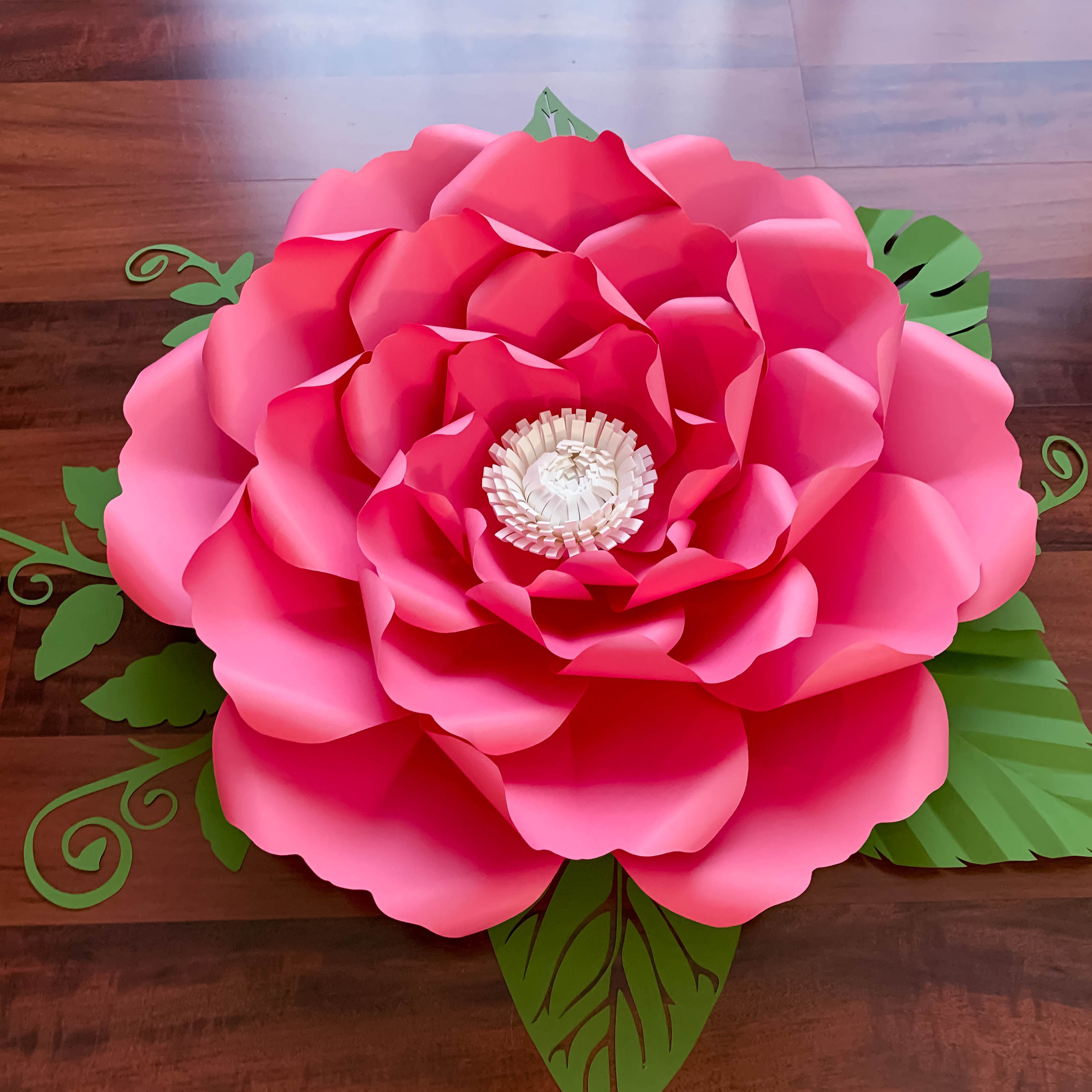 Download SVG PNG DXF Petal 30 Paper Flowers Template Cut file ...