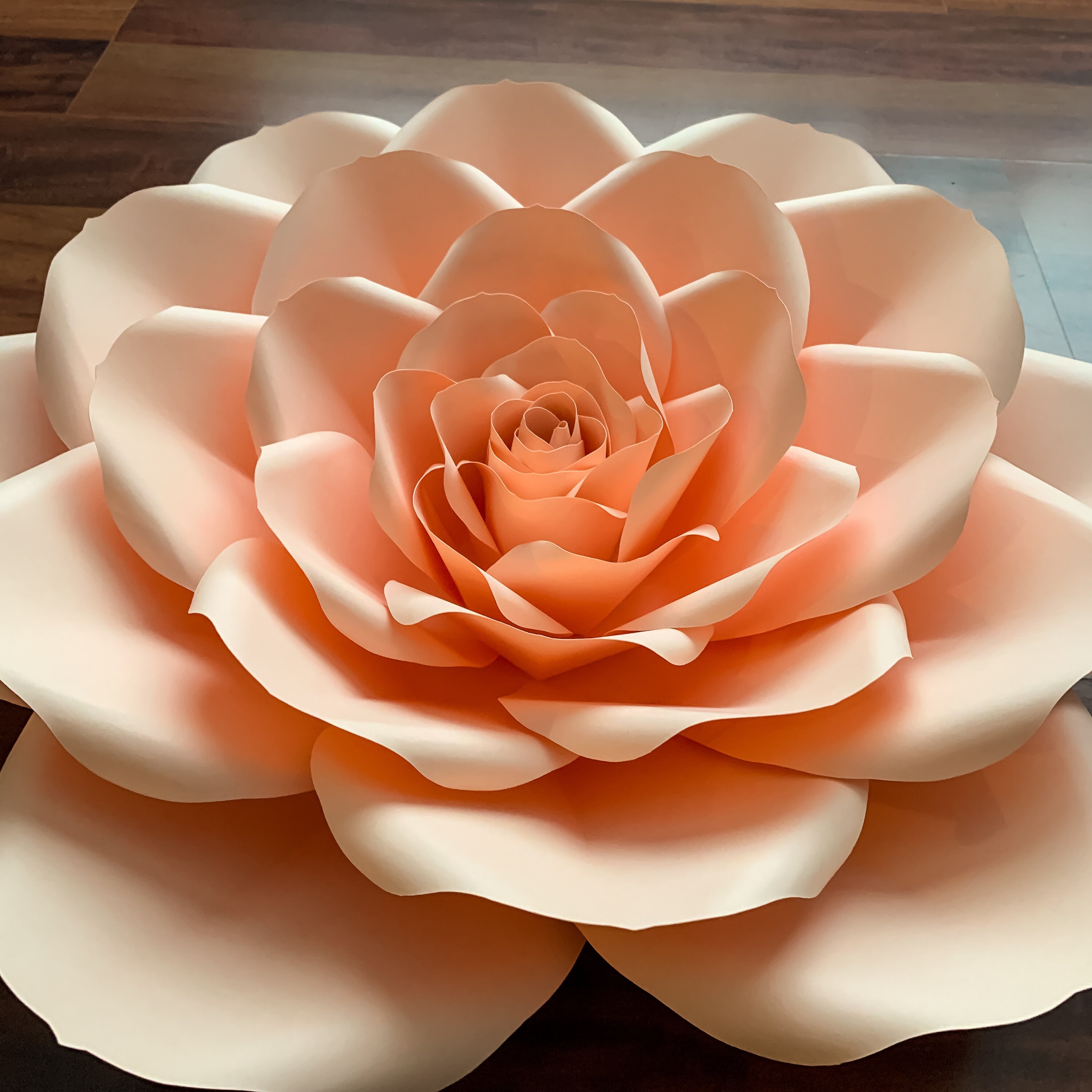 PDF Petal 24 Printable DIY Giant Paper Flower Template Make Unlimited 