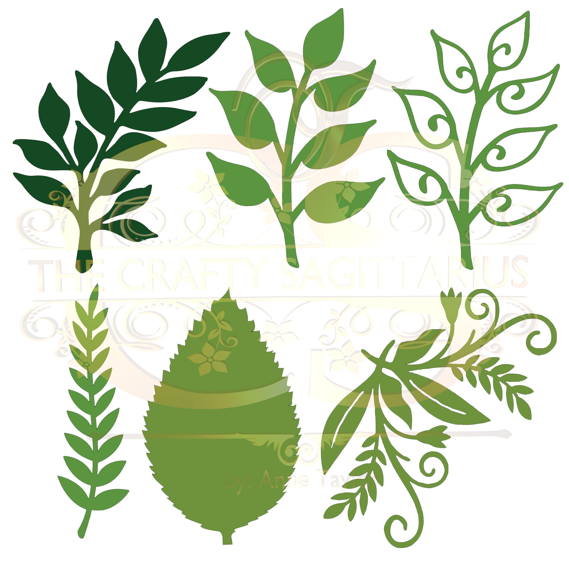 Free Free 338 Paper Flower Leaves Svg SVG PNG EPS DXF File