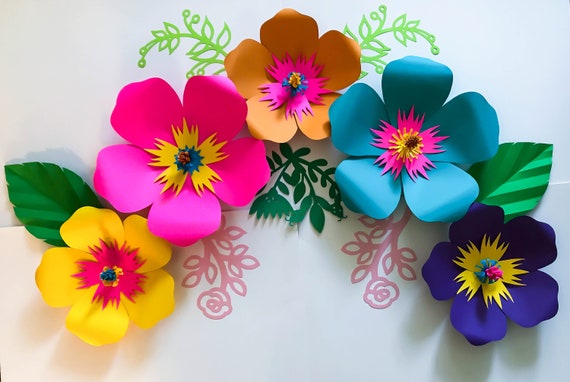 Free Free Hibiscus Paper Flower Svg Free 116 SVG PNG EPS DXF File