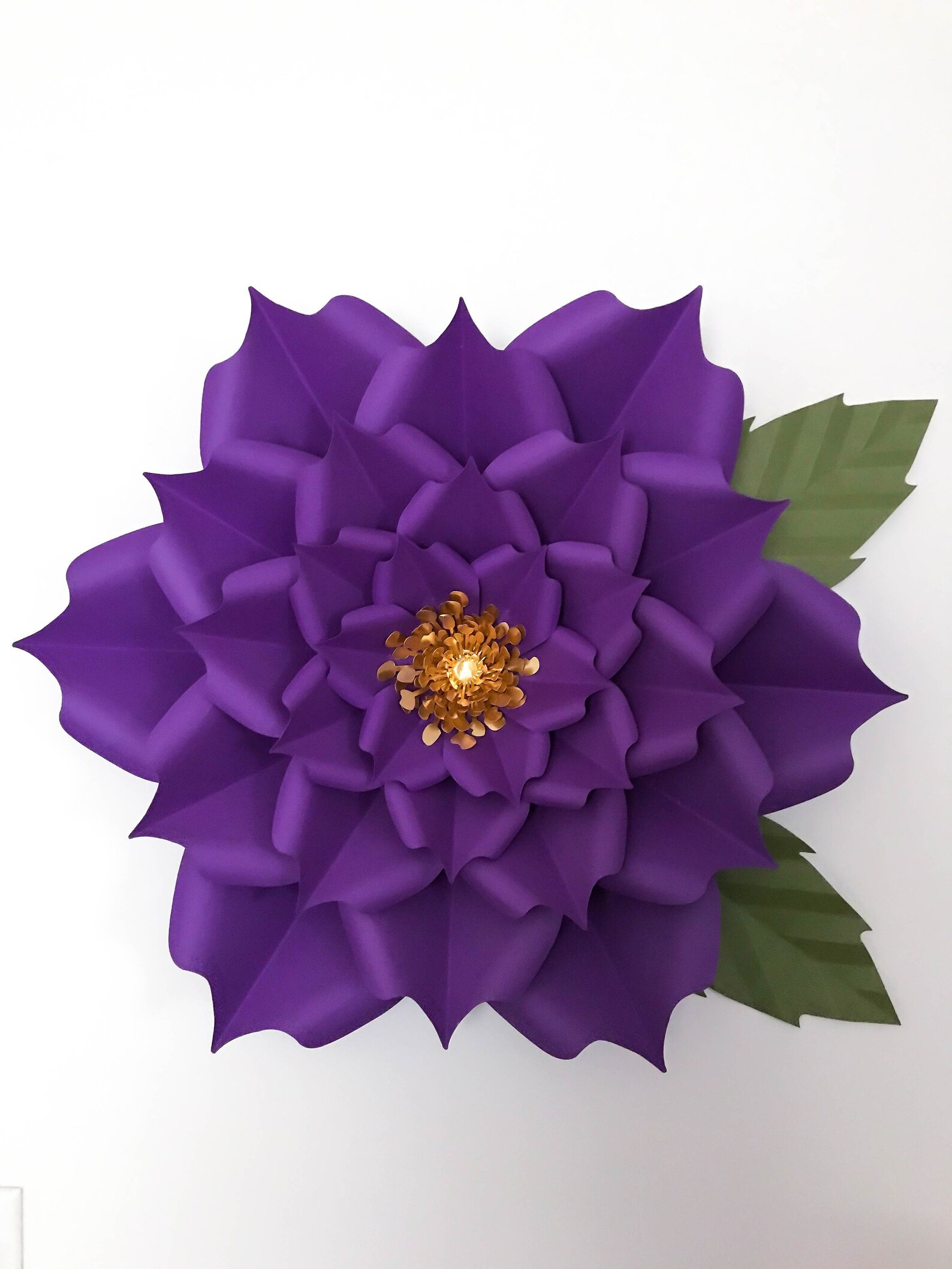 PDF Petal 5 Printable Paper Flowers Template for Trace and Cut Etsy UK