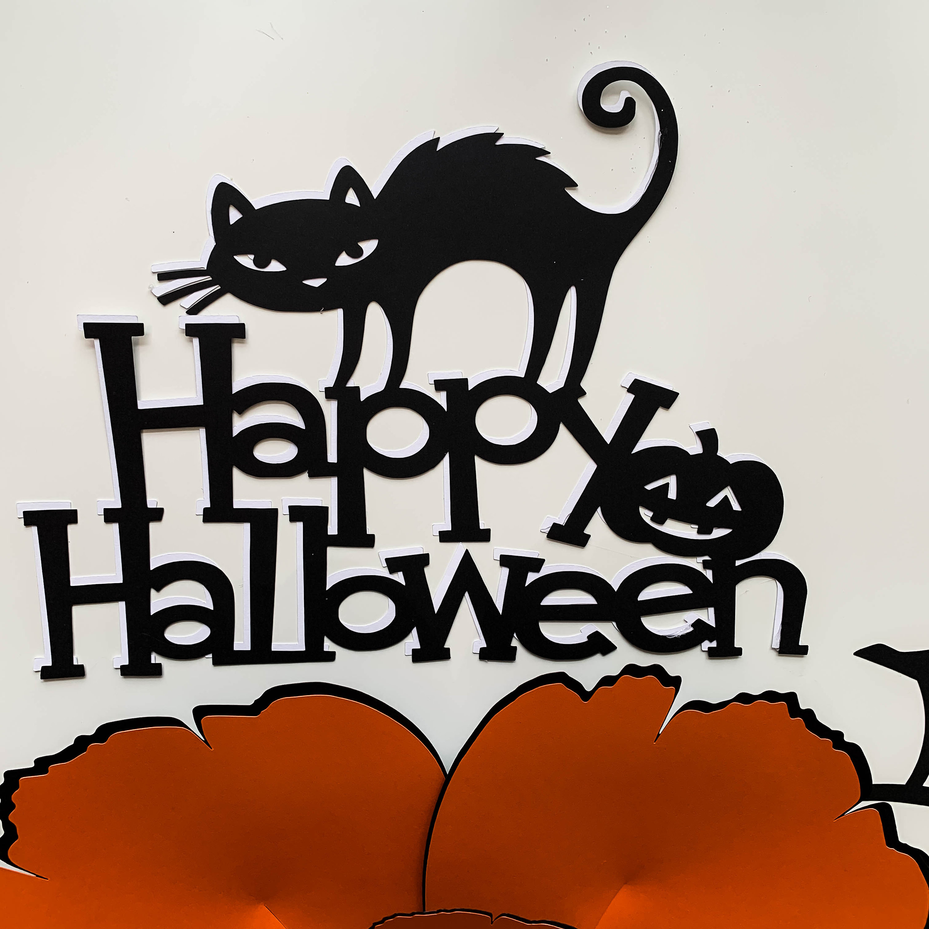 Download SVG PNG DXF Halloween Theme Paper Templates All components ...