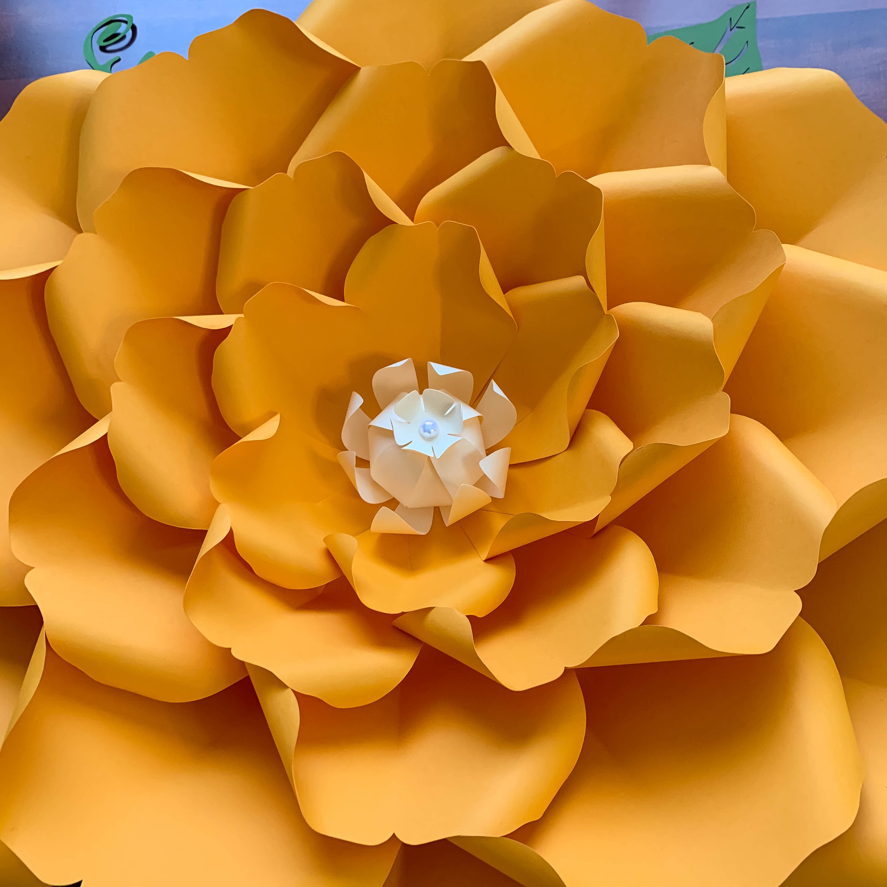 pdf paper flowers petal 32 printable large flower template