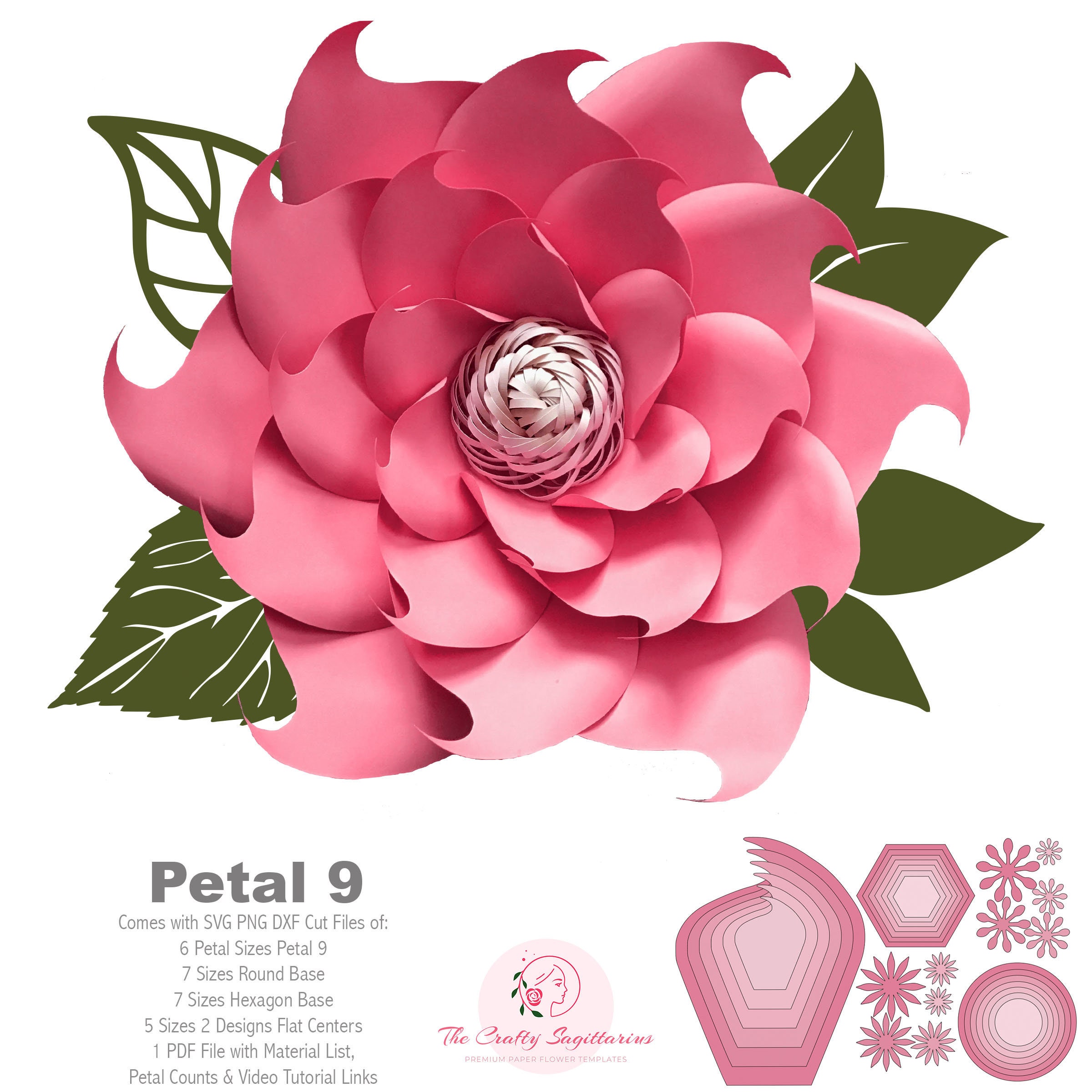 Free Free 308 6 Petal Flower Svg SVG PNG EPS DXF File