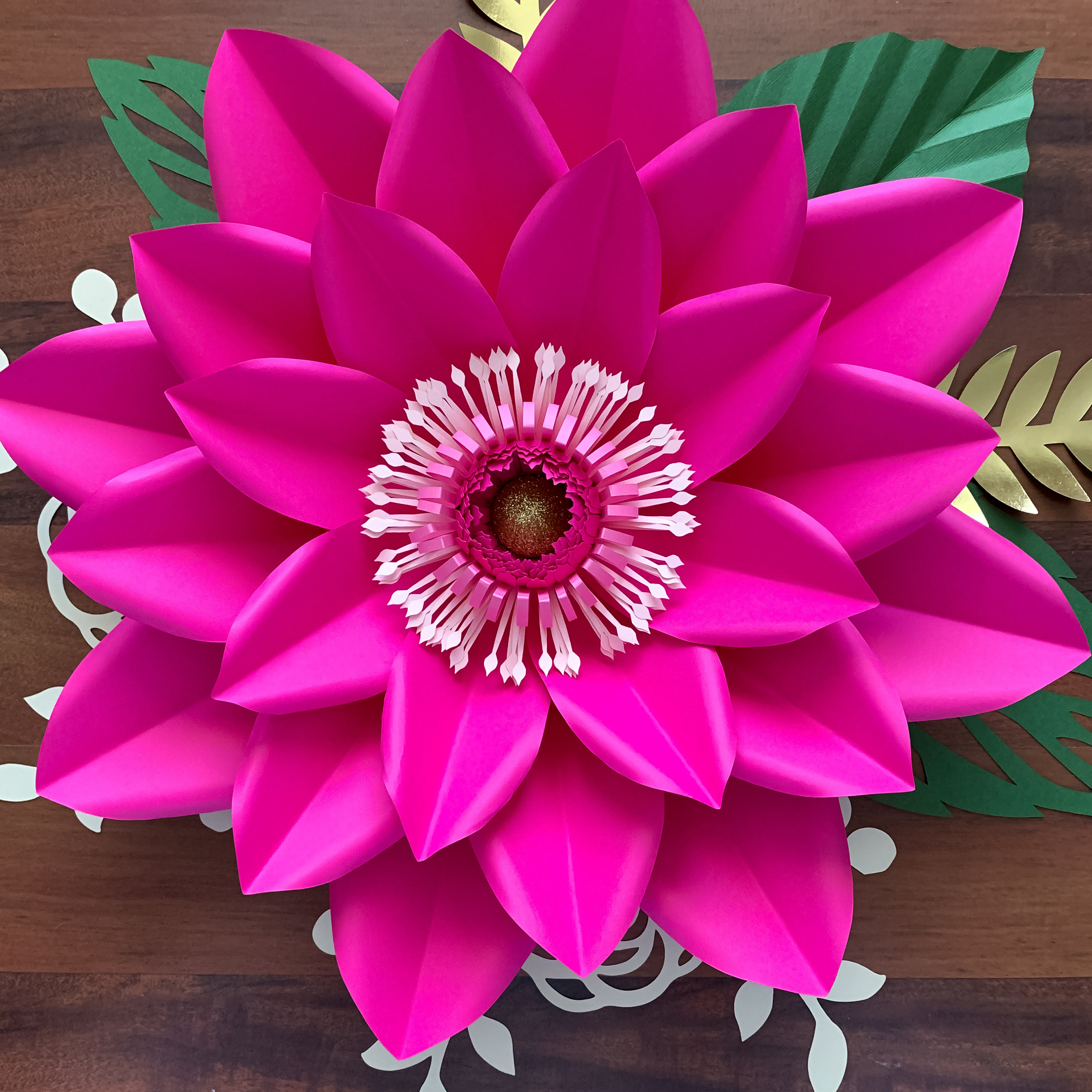 Download SVG PNG DXF Petal 10 Cut files Giant Paper Flowers ...