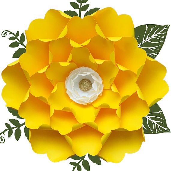 Pdf Petal 18 Diy Paper Flowers Printable Template Comes With Etsy etsy