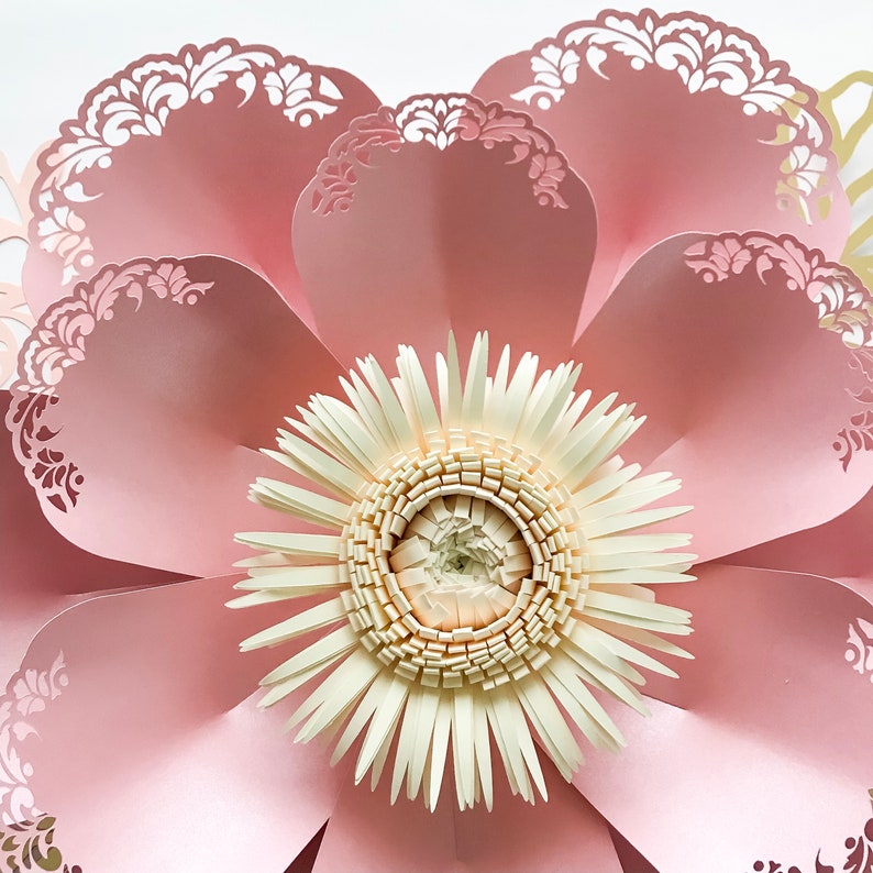 Free Free 285 Svg Paper Flower Template SVG PNG EPS DXF File