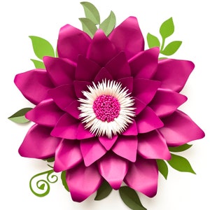 SVG PNG DXF Petal 174 Giant Paper Flower Template Kit No Resizing Needed for weddings and events decor Paper Flower Wall and Backdrop