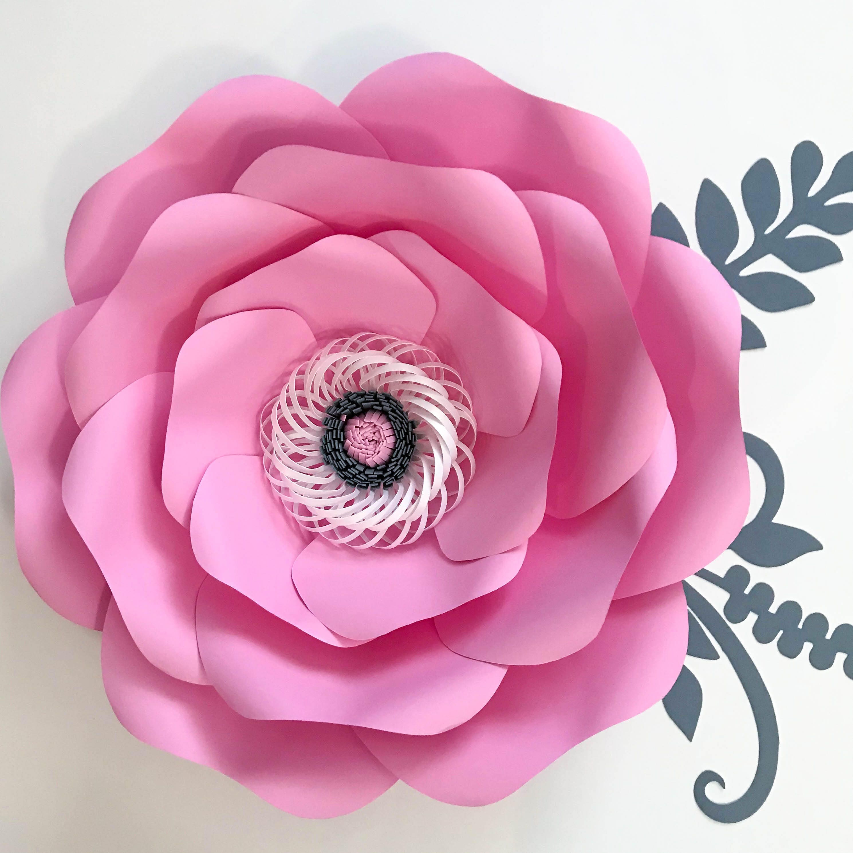 Paper Flowers -Paper Flowers - SVG Petal # 155 Template ...