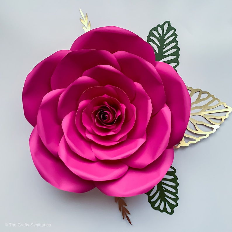 Download SVG DXF PNG Petal 162 Paper Flowers Template Cricut ...