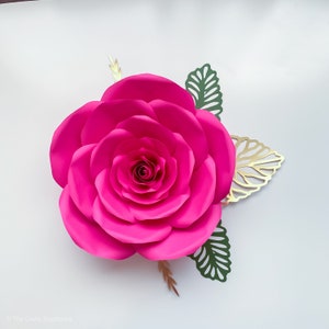SVG DXF PNG Petal 162 Paper Flowers Template Cricut Silhouette Cutting Machines Ready for Wedding and Event Decor and Paper Flower Backdrop