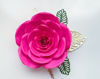 SVG DXF PNG Petal 162 Paper Flowers Template Cricut Silhouette Cutting Machines Ready for Wedding and Event Decor and Paper Flower Backdrop