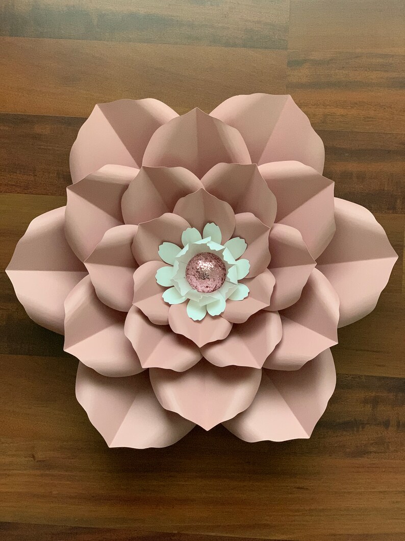 Download Petal 17 SVG PNG DXF Giant Paper Flowers Template Kit / | Etsy