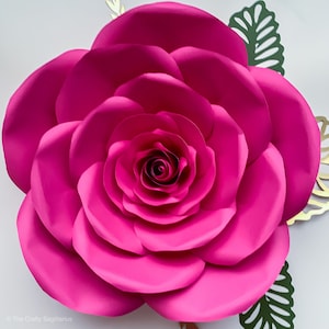 PDF Paper Flowers Petal 162 Templates 3d DIY Paper flower for Wedding and Event Decor DIY 17-18&quot; Printable Trace cut Files handmade decor