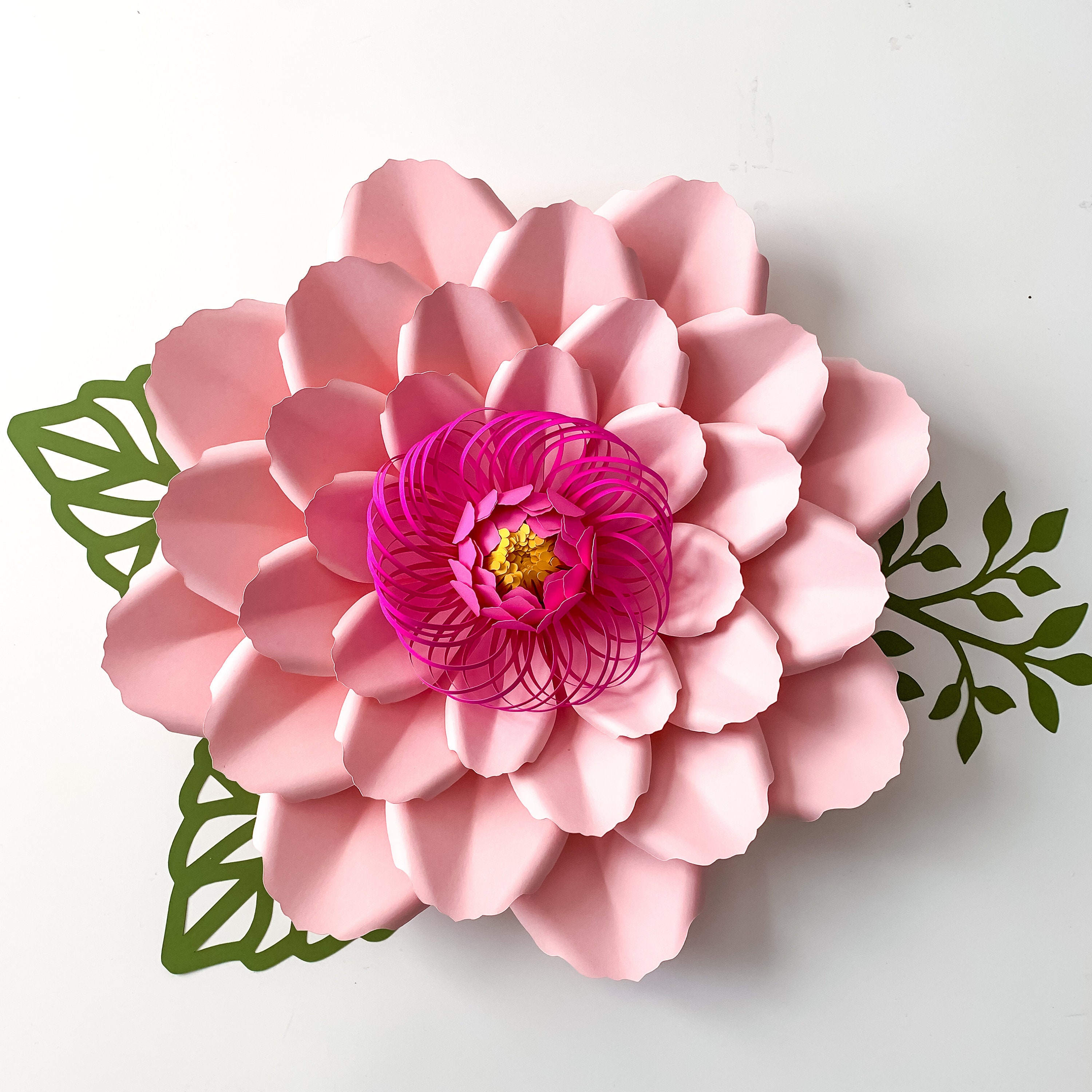 Free Free 75 Paper Flower Svg Template SVG PNG EPS DXF File