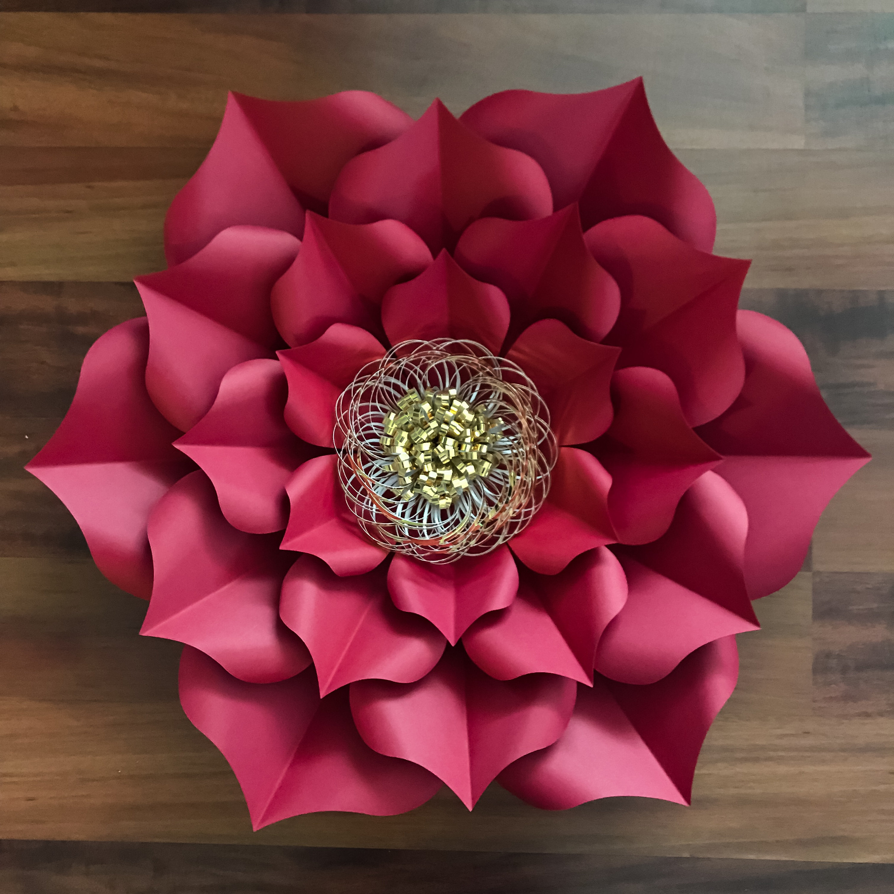 3D Paper Flowers Template 3D Paper Flowers Template