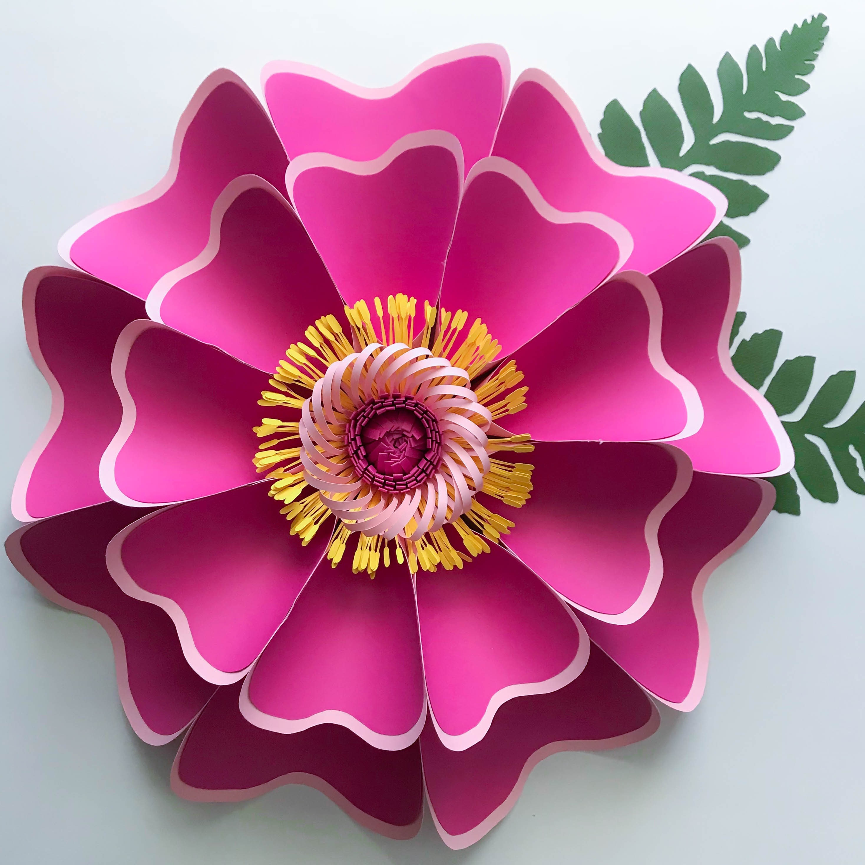 Download SVG Petal #52 Paper Flower Template, Digital Version ...