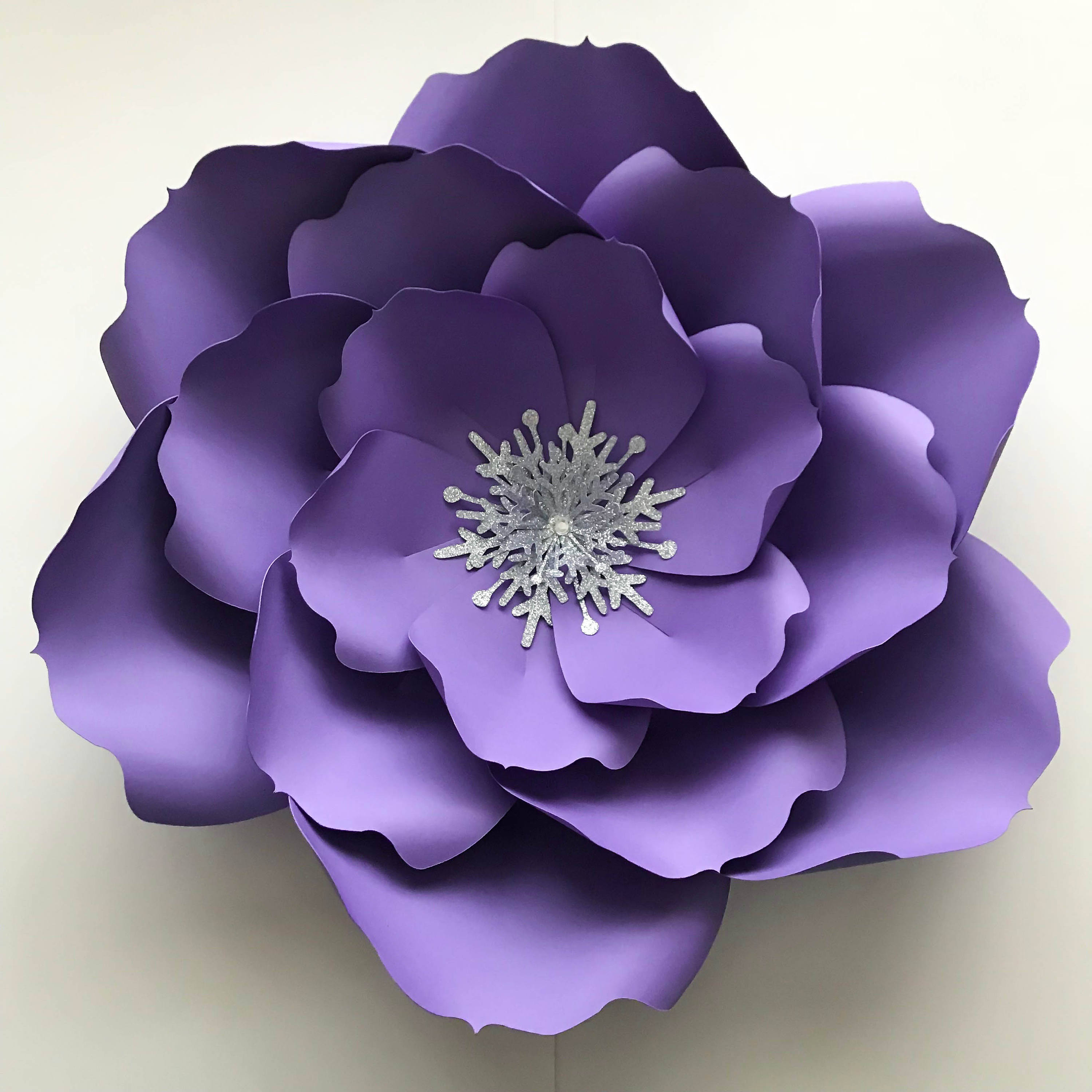 Download SVG PNG DXF Petal 31 Cut Files for Cutting Machines Diy Paper Flowers Templates with rose bud ...