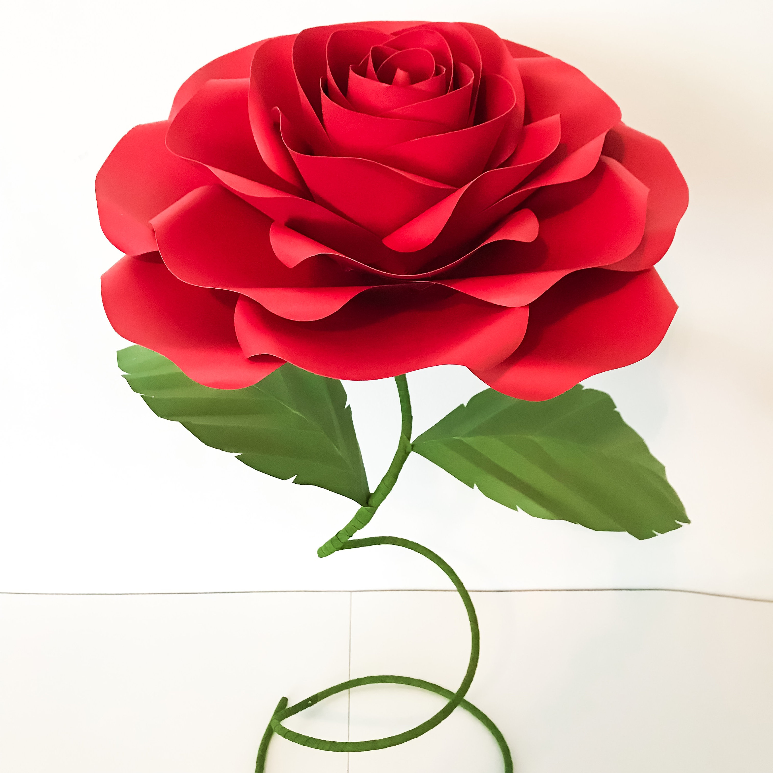 TUTORIAL ONLY, DIY Free Standing 24 Paper Flower Wedding and Event