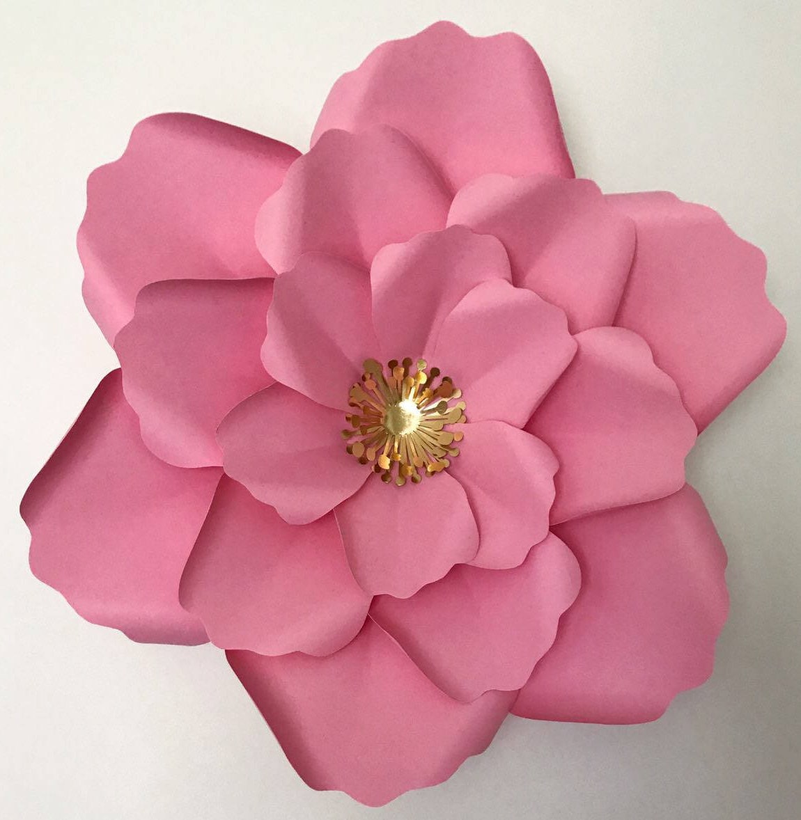 Paper Flowers PDF PETAL 45 Paper Flower Template, Digital Version