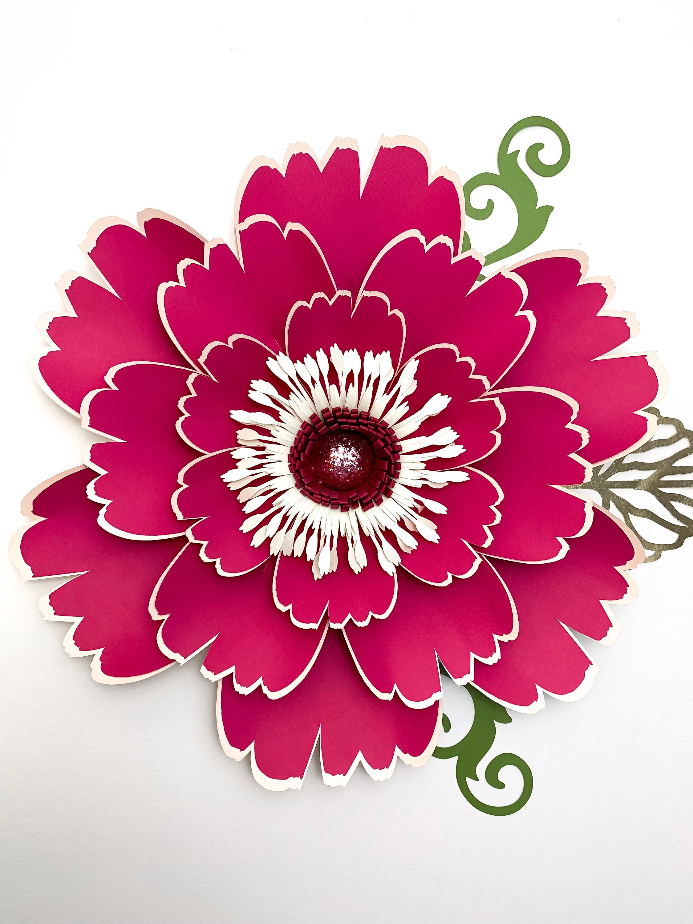 Free Free 88 Svg Paper Flower Center Template SVG PNG EPS DXF File