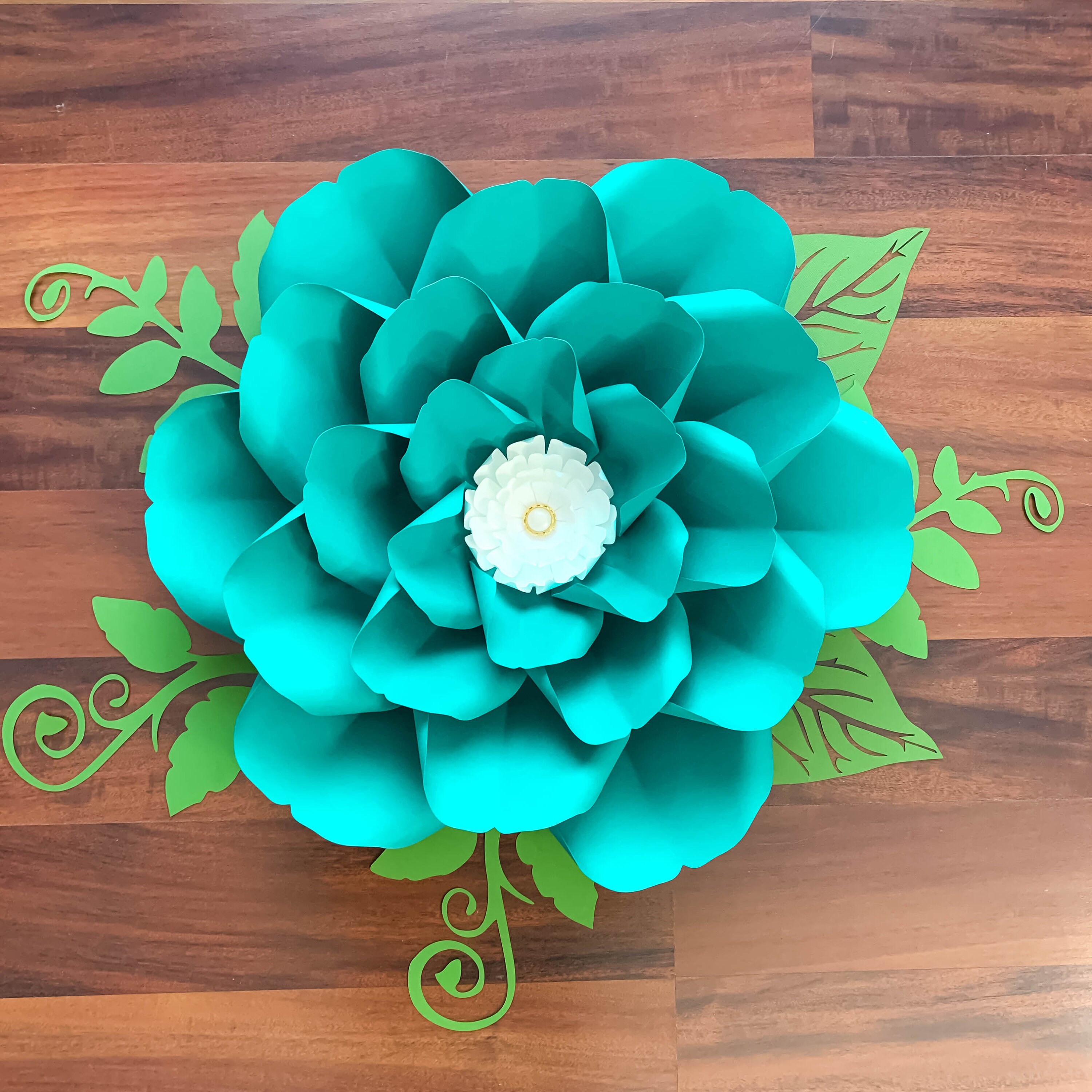pdf petal 29 printable pdf templates large paper flowers