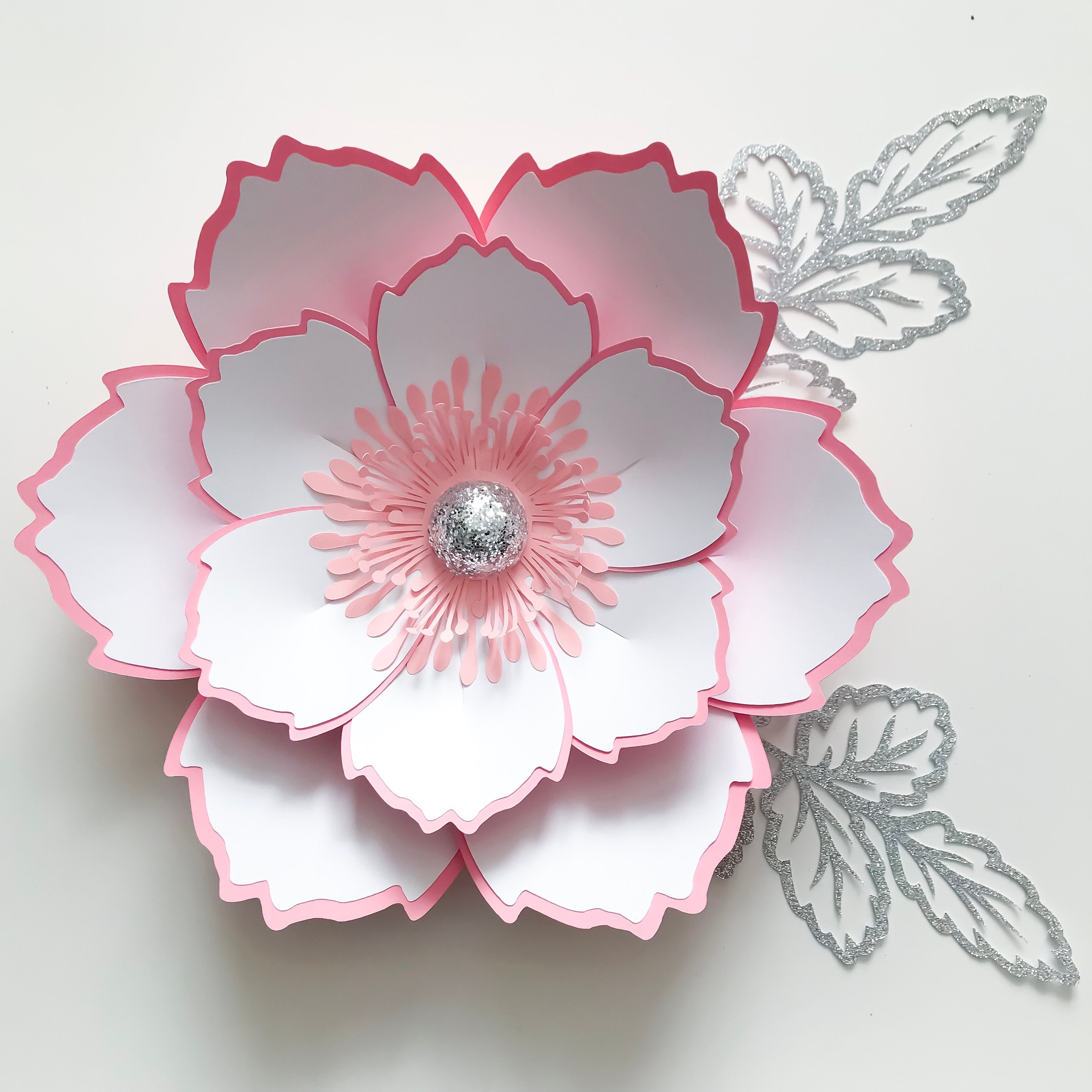 Free Free 274 Svg Paper Flower Center Template SVG PNG EPS DXF File