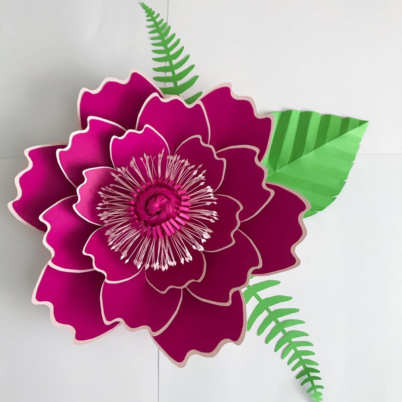 Download Digital File For Cutting Machines Such As Cricut And Silhouette Cameo Paper Flowers Svg Petal 7