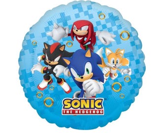 Globo de Sonic the Hedgehog de 17"