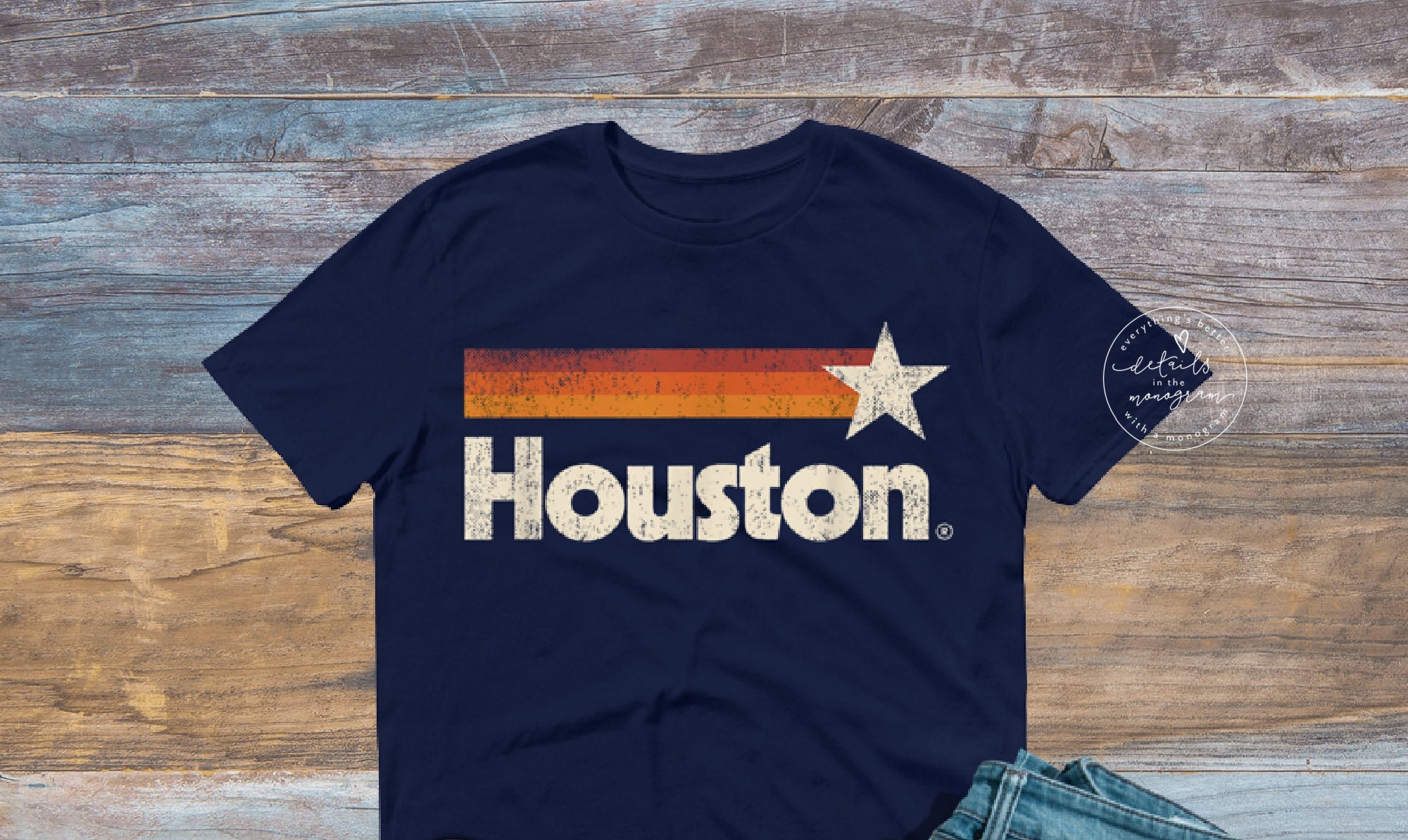 Vintage Orbit Houston Baseball TShirt, Astros World Series Shirt