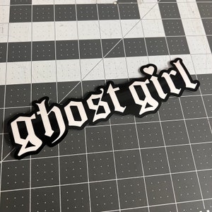 Ghost Girl sticker