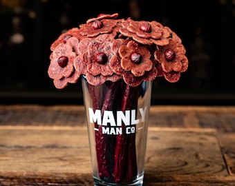 Beef Jerky Flower Bouquet