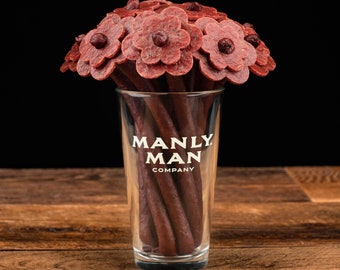 Beef Jerky Flower Bouquet