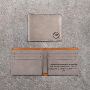 La billetera plegable personalizada