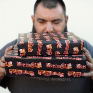 Bacon Scented Gift Wrapping Paper