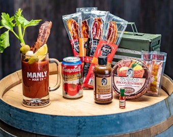 Bacon Bloody Mary Ammo Can Kit