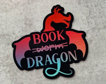 Book Dragon Magnet