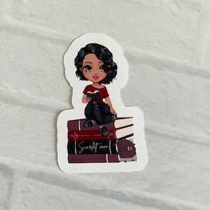 Sticker Scarlett XOXO Chibi, Harem inversé, WhyChoose