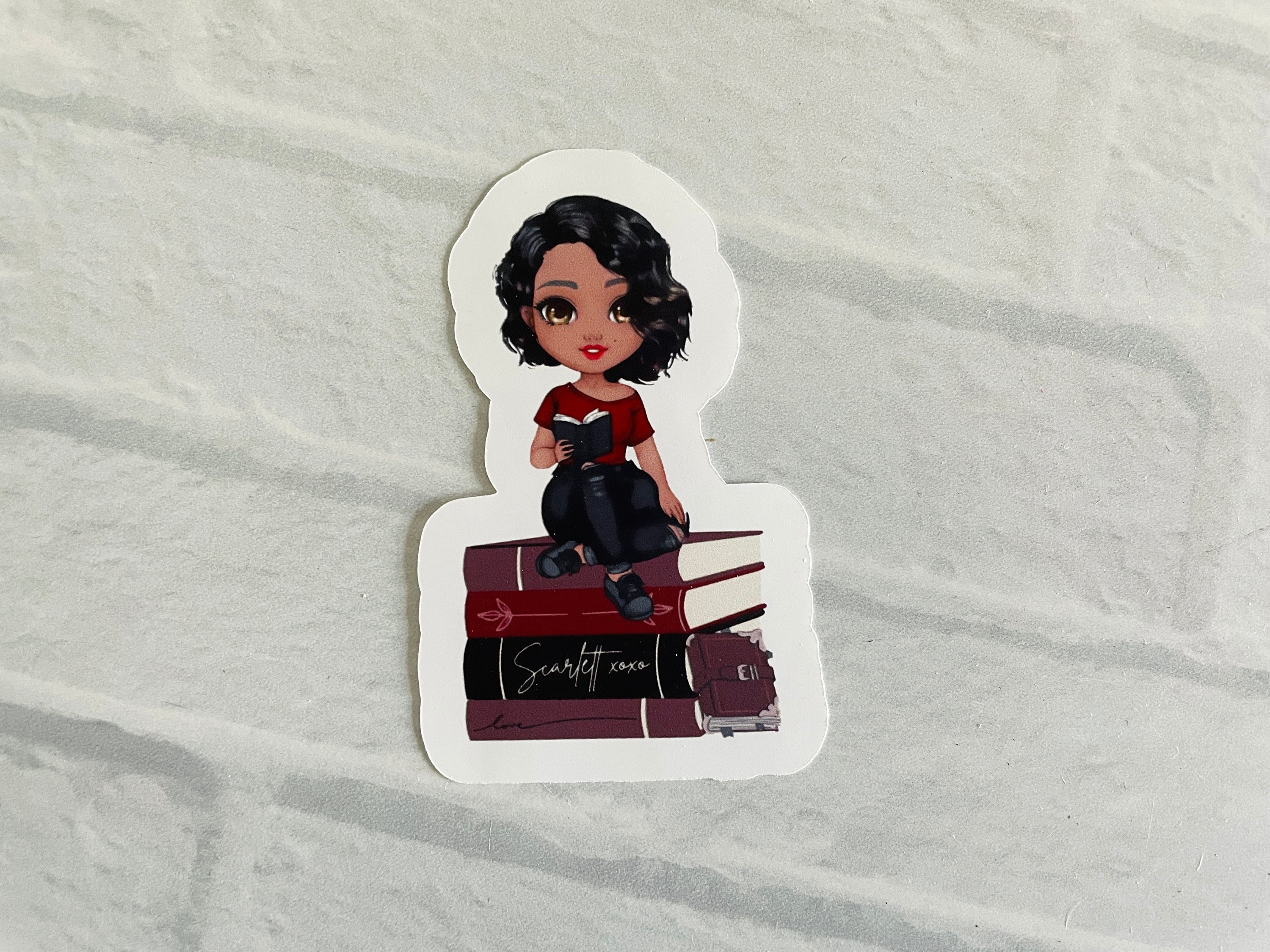 Scarlett XOXO Chibi Sticker, Reverse Harem, Whychoose - Etsy