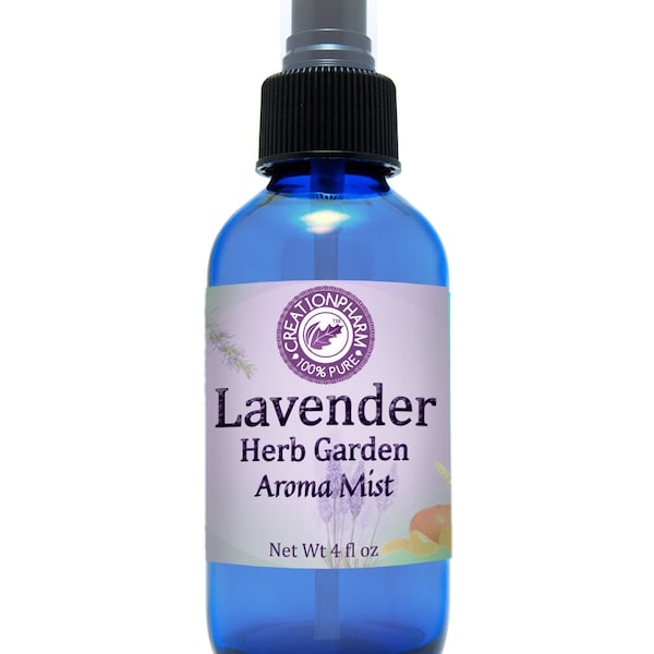 Lavender Herb Garden Aroma Mist 4 Oz -  Aire Fresco Spritz