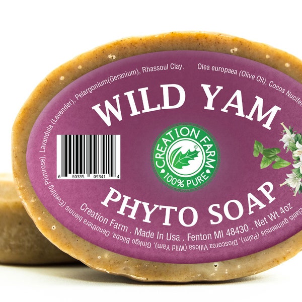 Wild Yam Soap - Two 4 oz Bar Pack by SkinCare Guardian